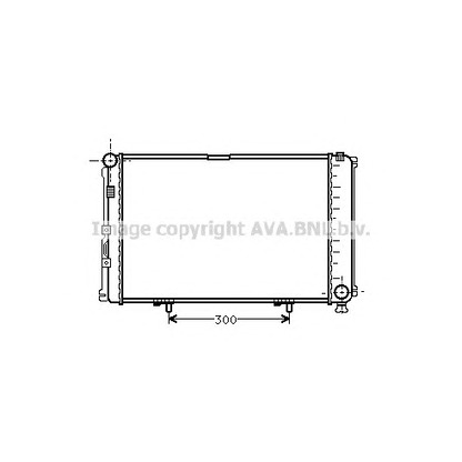 Photo Radiator, engine cooling PRASCO MS2078