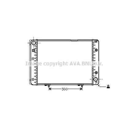 Photo Radiateur, refroidissement du moteur PRASCO MS2082