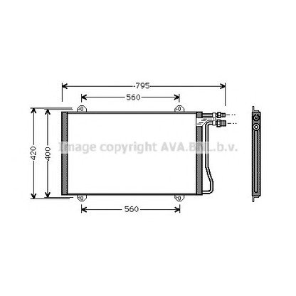 Photo Condenser, air conditioning PRASCO MS5219