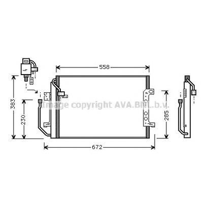 Photo Condenser, air conditioning PRASCO MS5256