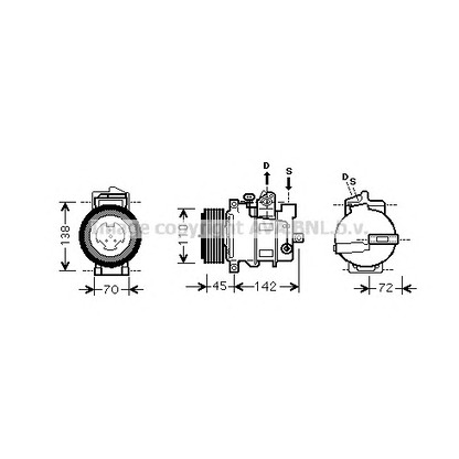 Foto Compressore, Climatizzatore PRASCO MSK570