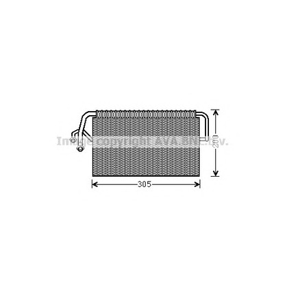 Foto Evaporador, aire acondicionado PRASCO MSV486