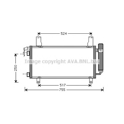 Photo Condenser, air conditioning PRASCO MZ5157