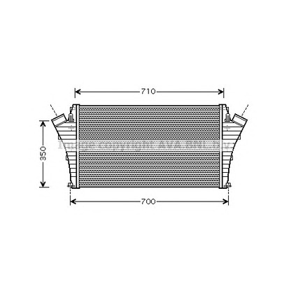 Foto Intercooler PRASCO OL4361