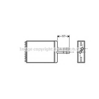 Foto Radiador de calefacción PRASCO OL6216