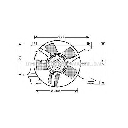 Photo Fan, radiator PRASCO OL7502