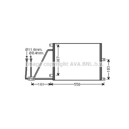 Photo Condenser, air conditioning PRASCO OLA5265