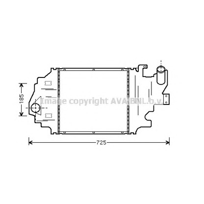 Photo Intercooler, charger PRASCO RT4320