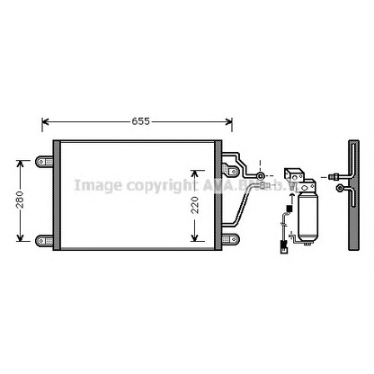 Photo Condenseur, climatisation PRASCO RT5211