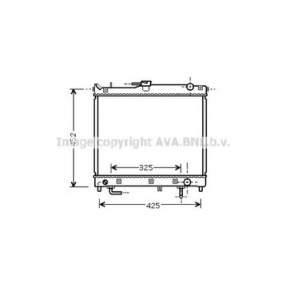 Photo Radiateur, refroidissement du moteur PRASCO SZ2109