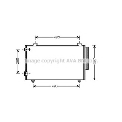 Photo Condenser, air conditioning PRASCO TO5286