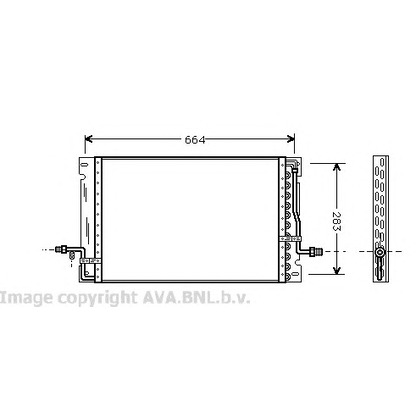 Photo Condenser, air conditioning PRASCO VO5076