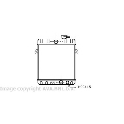 Photo Radiateur, refroidissement du moteur PRASCO VW2024