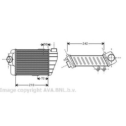 Foto Intercooler PRASCO VW4158