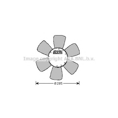 Photo Fan, radiator PRASCO VW7523