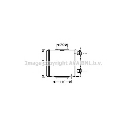 Photo Radiator, engine cooling PRASCO AI2256