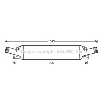 Photo Intercooler, charger PRASCO AI4294