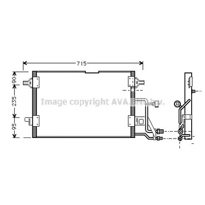 Photo Condenseur, climatisation PRASCO AI5116