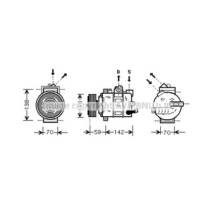 Foto Compressore, Climatizzatore PRASCO AIAK029