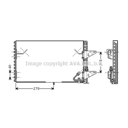 Photo Condenser, air conditioning PRASCO BW5200