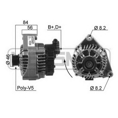 Foto Alternador MESSMER 210040