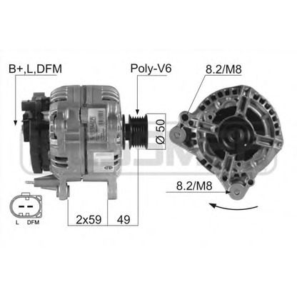 Foto Alternatore MESSMER 210045