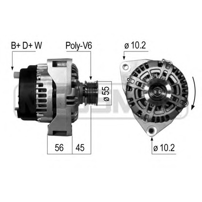 Foto Alternador MESSMER 210052