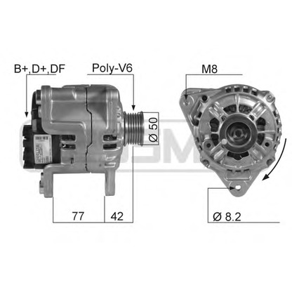 Zdjęcie Alternator MESSMER 210068