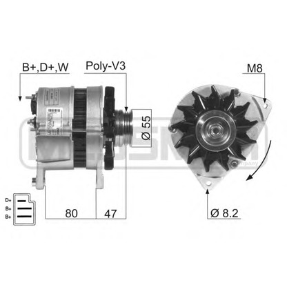 Foto Alternatore MESSMER 210082