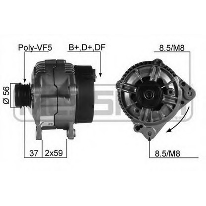 Foto Alternatore MESSMER 210097