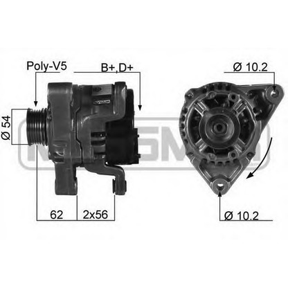 Foto Alternador MESSMER 210113