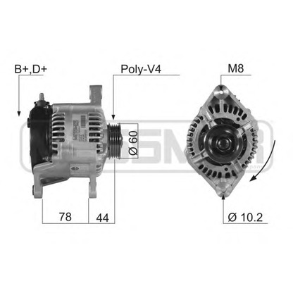 Zdjęcie Alternator MESSMER 210151