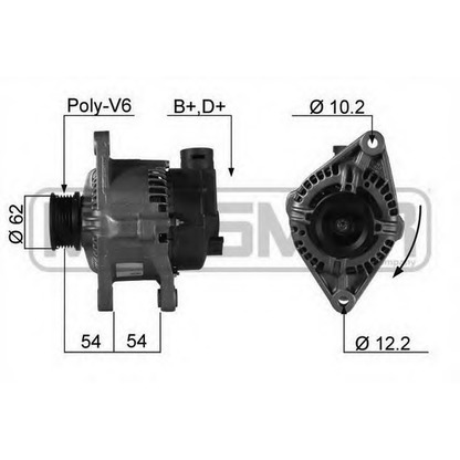 Zdjęcie Alternator MESSMER 210153