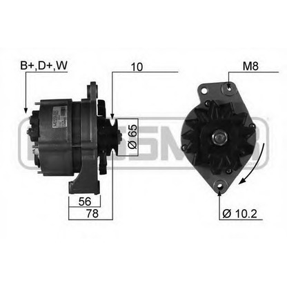 Photo Alternator MESSMER 210176