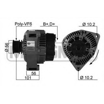 Zdjęcie Alternator MESSMER 210198