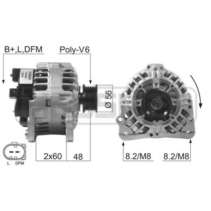 Foto Alternador MESSMER 210203