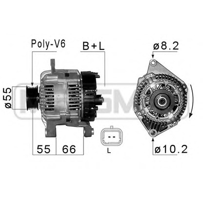 Foto Alternador MESSMER 210222