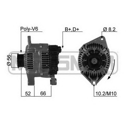 Photo Alternator MESSMER 210268