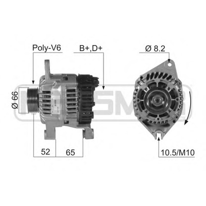 Zdjęcie Alternator MESSMER 210338