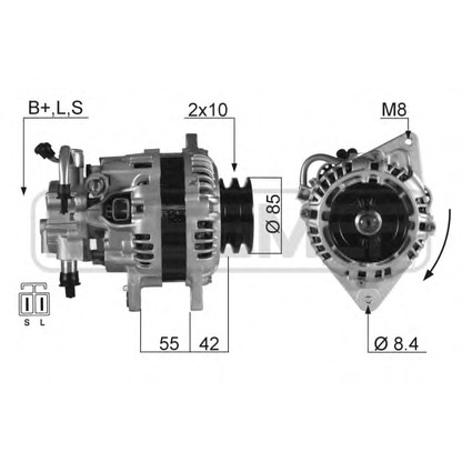 Foto Alternador MESSMER 210371