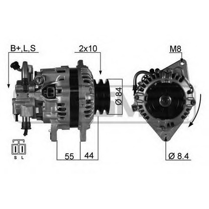 Foto Alternador MESSMER 210372