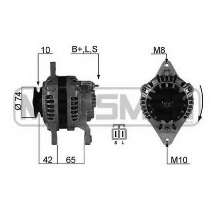 Photo Alternator MESSMER 210378