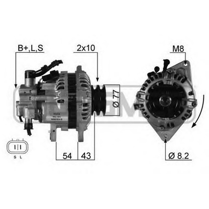 Zdjęcie Alternator MESSMER 210385