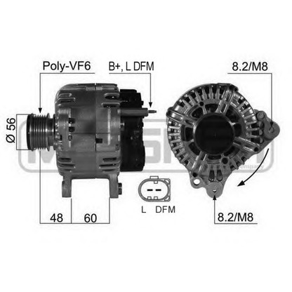 Photo Alternator MESSMER 210469