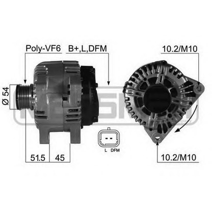 Zdjęcie Alternator MESSMER 210471