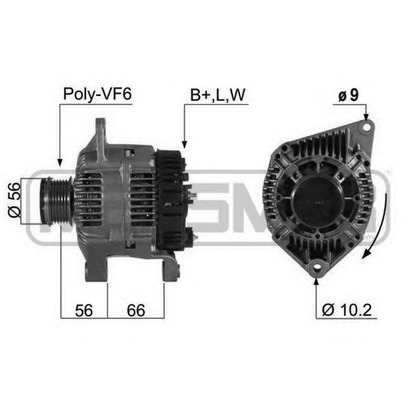 Zdjęcie Alternator MESSMER 210490