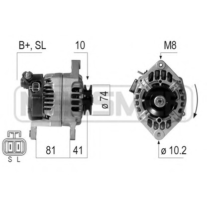 Zdjęcie Alternator MESSMER 210556