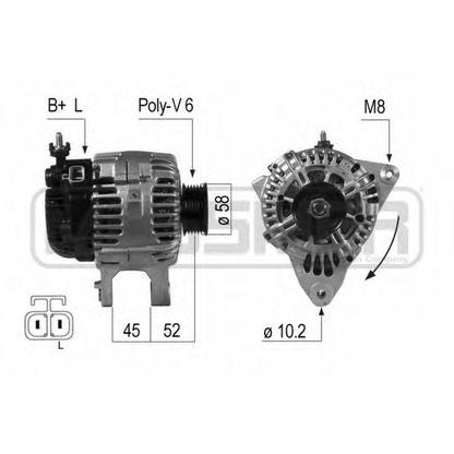 Photo Alternator MESSMER 210647