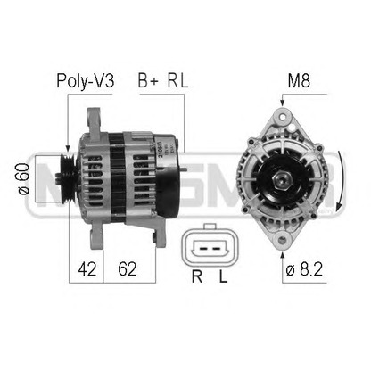 Photo Alternator MESSMER 210683