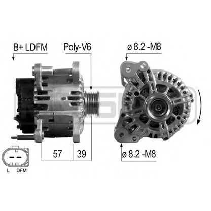 Zdjęcie Alternator MESSMER 210699